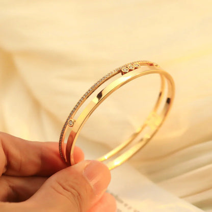 [Marins]Move Romane Diamond Bangle Bracelet