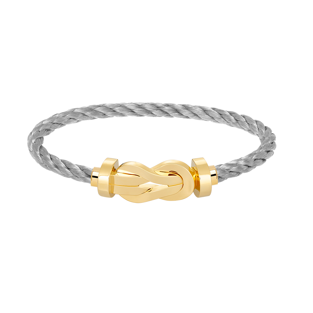 [Marin-Jewelry]CHANCE LARGE 8 FIGURE BUCKLE NO DIAMOND BRACELET GOLD