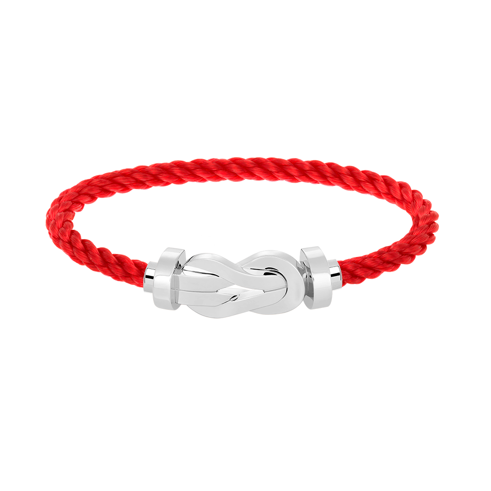 [Marins]CHANCE LARGE 8 FIGURE BUCKLE NO DIAMOND BRACELET SILVER