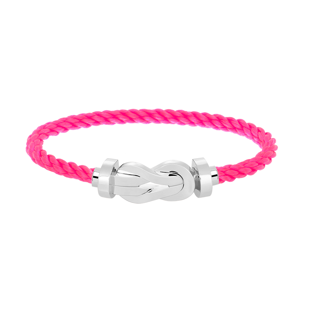 [Marins]CHANCE LARGE 8 FIGURE BUCKLE NO DIAMOND BRACELET SILVER