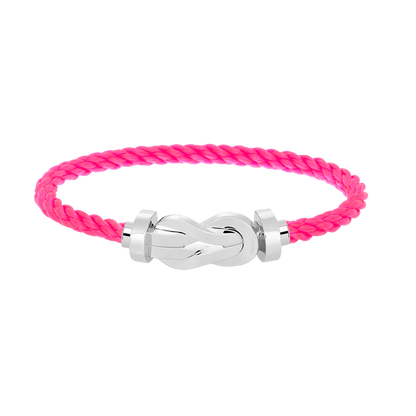[Marins]CHANCE LARGE 8 FIGURE BUCKLE NO DIAMOND BRACELET SILVER