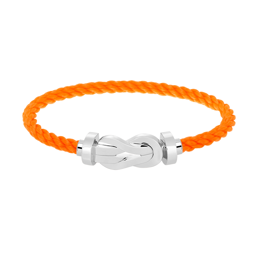 [Marins]CHANCE LARGE 8 FIGURE BUCKLE NO DIAMOND BRACELET SILVER