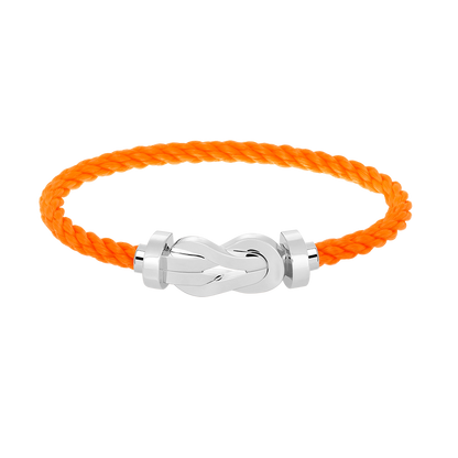 [Marins]CHANCE LARGE 8 FIGURE BUCKLE NO DIAMOND BRACELET SILVER