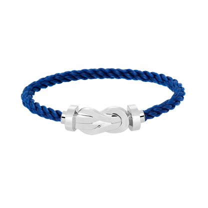 [Marins]CHANCE LARGE 8 FIGURE BUCKLE NO DIAMOND BRACELET SILVER