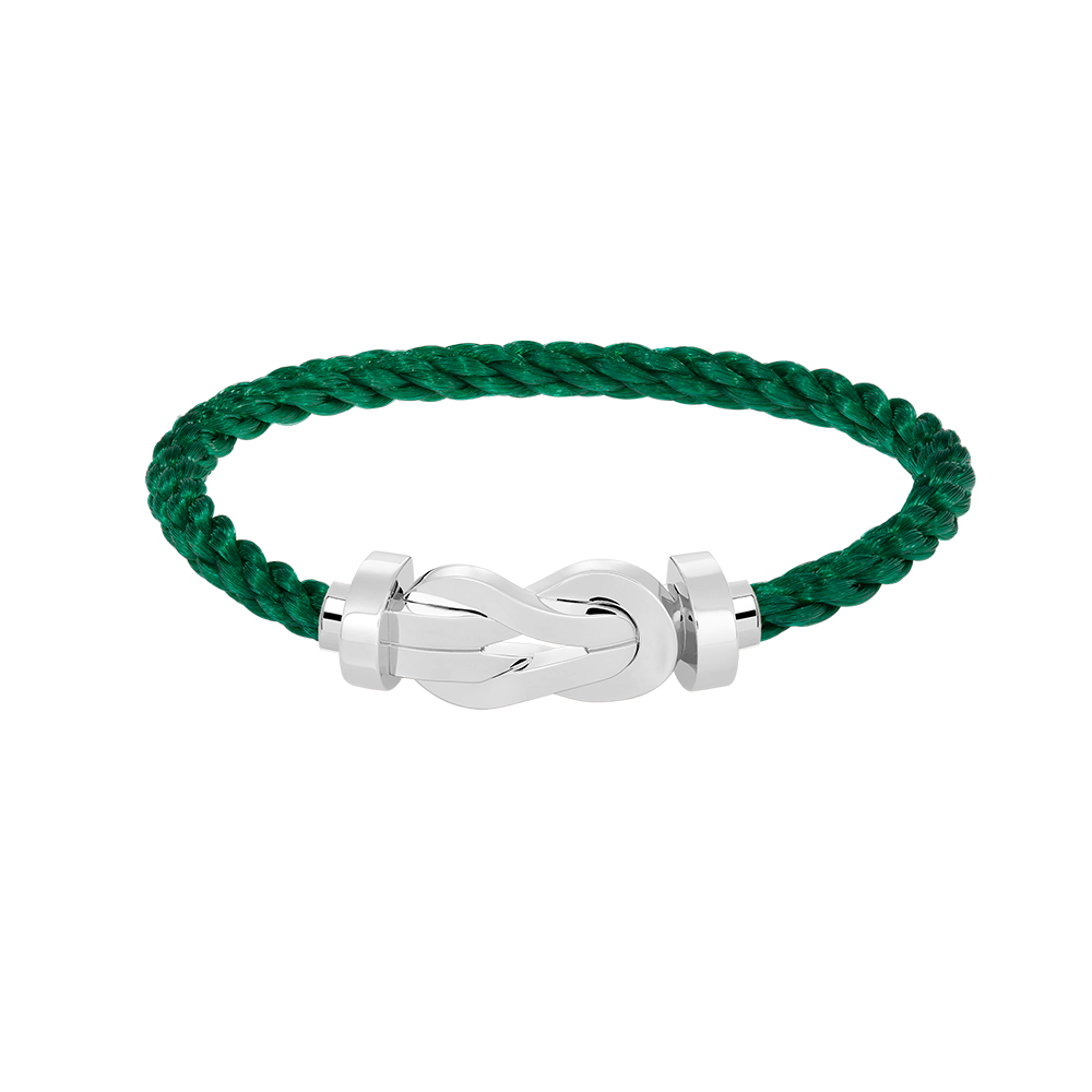 [Marins]CHANCE LARGE 8 FIGURE BUCKLE NO DIAMOND BRACELET SILVER