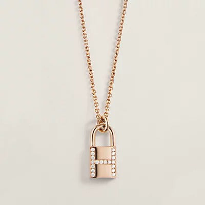 [Marins]HM ADVANCED NICHE LOCK HEAD NECKLACE DIAMONDS