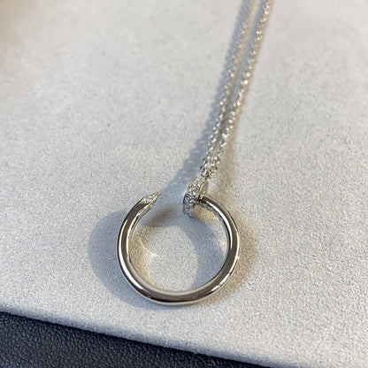 [Marins]JUSTE NECKLACE SILVER
