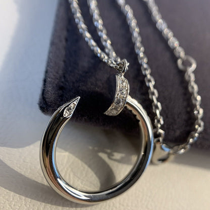 [Marins]JUSTE NECKLACE SILVER