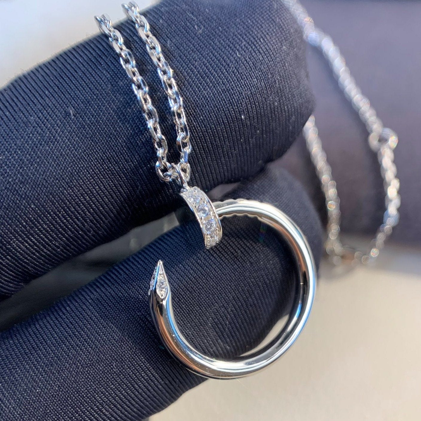 [Marins]JUSTE NECKLACE SILVER