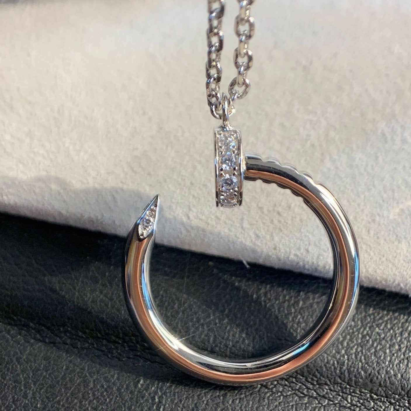 [Marins]JUSTE NECKLACE SILVER