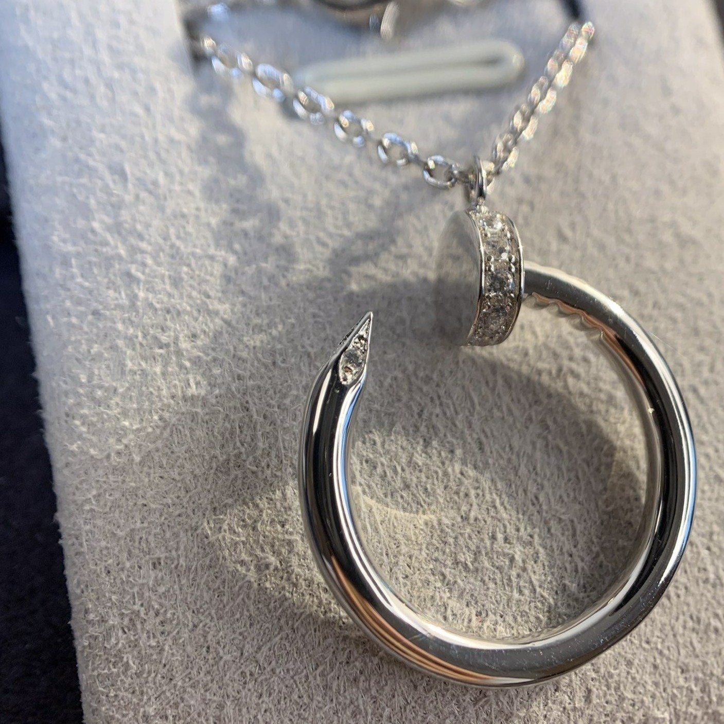 [Marins]JUSTE NECKLACE SILVER