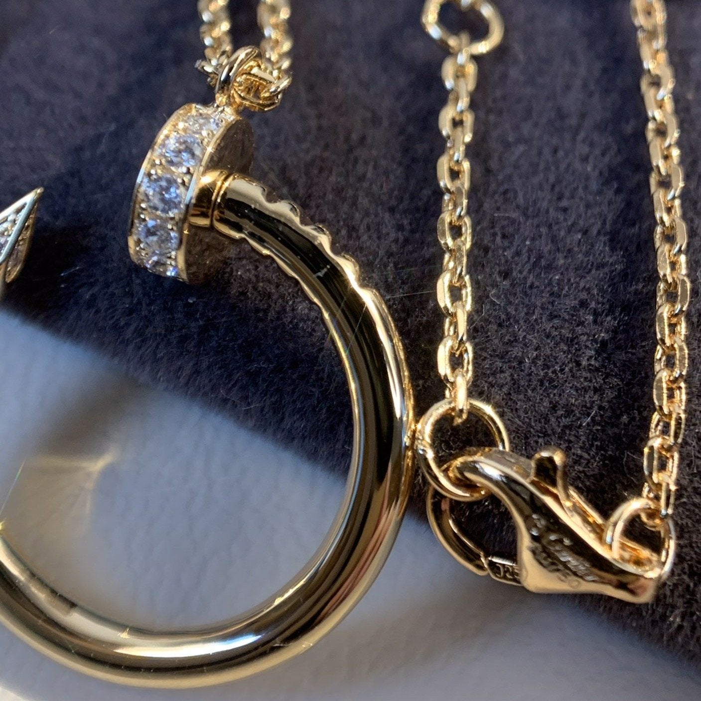 [Marins]JUSTE NECKLACE PINK GOLD