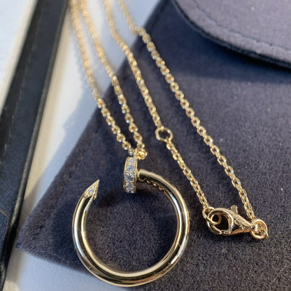 [Marins]JUSTE NECKLACE PINK GOLD