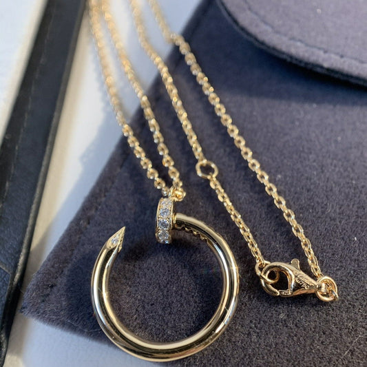 [Marins]JUSTE NECKLACE ピンクゴールド