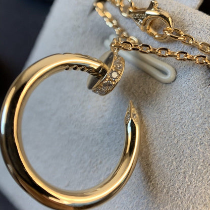 [Marins]JUSTE NECKLACE PINK GOLD