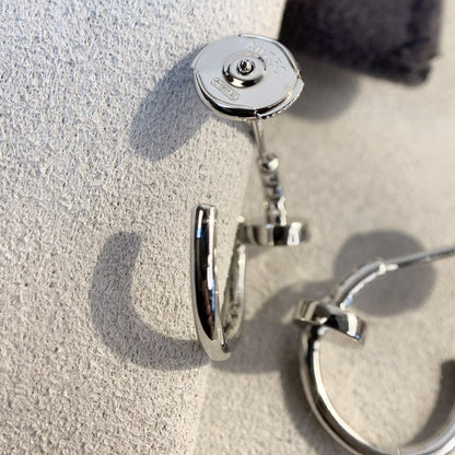 [Marin-Jewelry]JUSTE EARRINGS SILVER