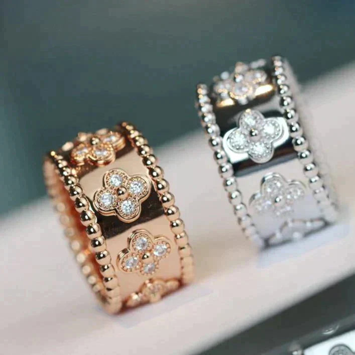 [Marins]CLOVER KALEIDOSCOPE RING 10MM