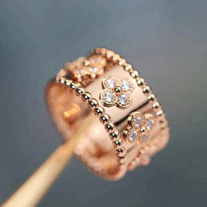 [Marin-Jewelry]CLOVER KALEIDOSCOPE RING 10MM