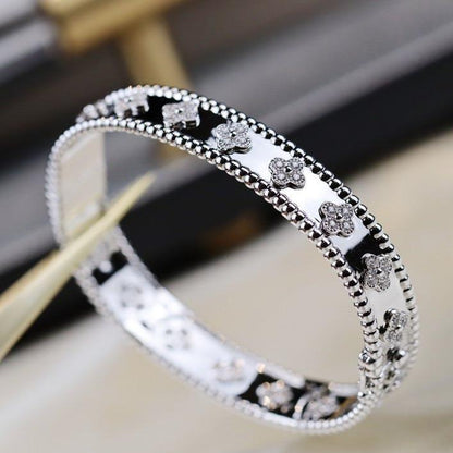 [Marins]CLOVER BRACELET 8MM DIAMONDS