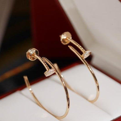[Marins]JUSTE EARRINGS DIAMONDS 1.8MM