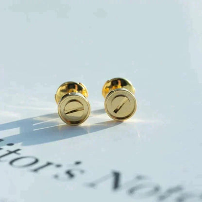 [Marins]LOVE EARRINGS GOLD 10MM