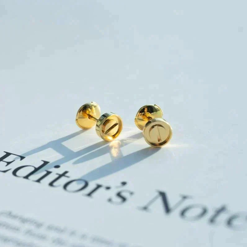 [Marins]LOVE EARRINGS GOLD 10MM