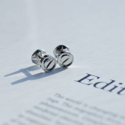 [Marins]LOVE EARRINGS SILVER 10MM
