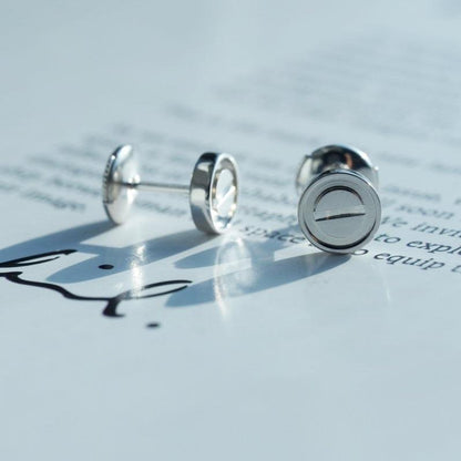 [Marins]LOVE EARRINGS SILVER 10MM