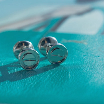 [Marins]LOVE EARRINGS SILVER 10MM