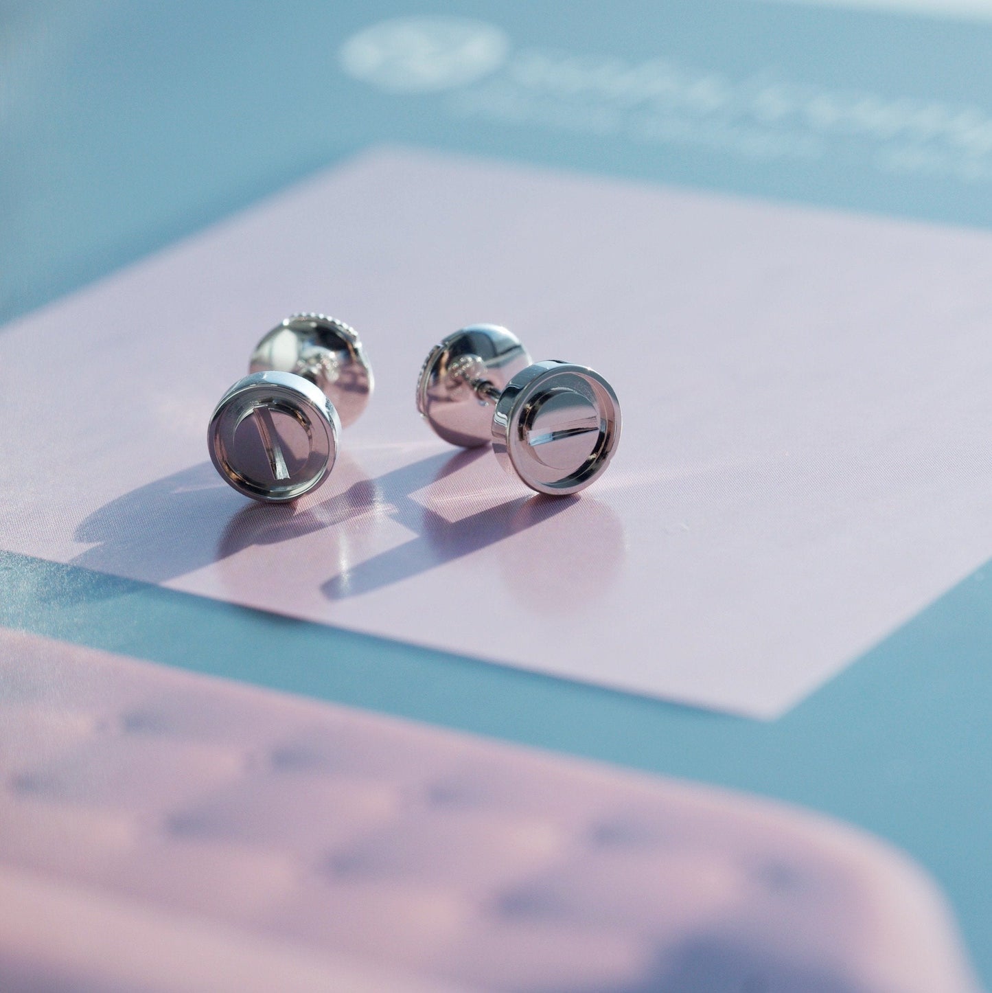 [Marins]LOVE EARRINGS SILVER 10MM