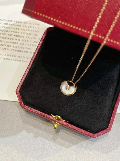 [Marins]AMULETTE Marins GOLD MOP NECKLACE