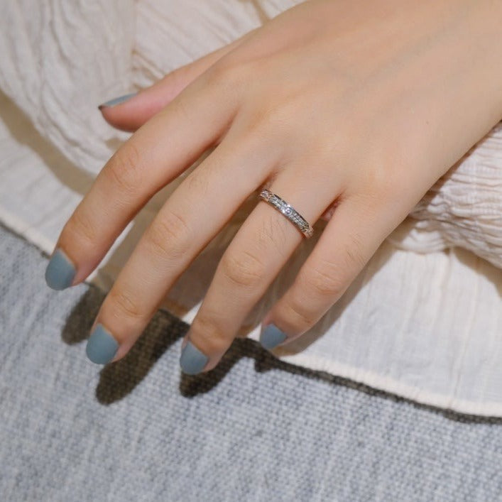 [Marins]LOVE RING 2.65MM DIAMOND