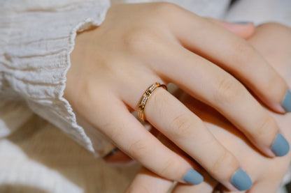[Marins]LOVE RING 2.65MM DIAMOND