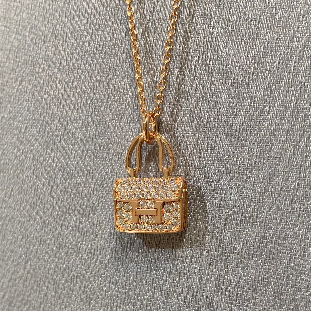 [Marins]CONSTANCE PEDANT DIAMOND NECKLACE