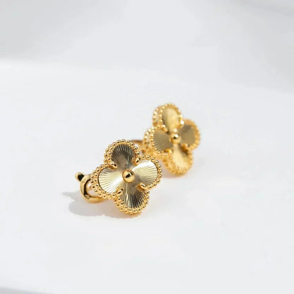[Marins]CLOVER MEDIUM 1 MOTIFS LASER EARRINGS