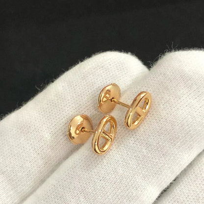 [Marins]CHAINE SMALL EARRINGS GOLD AND SILVER
