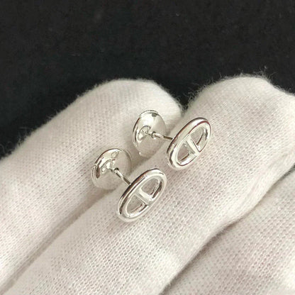 [Marins]CHAINE SMALL EARRINGS GOLD AND SILVER