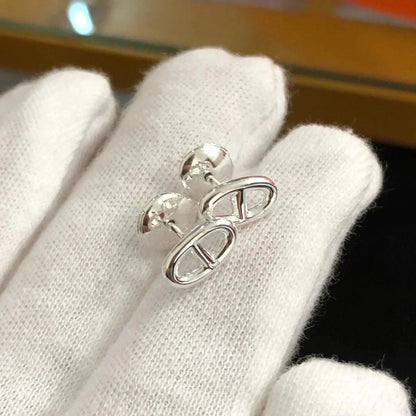 [Marins]CHAINE SMALL EARRINGS GOLD AND SILVER