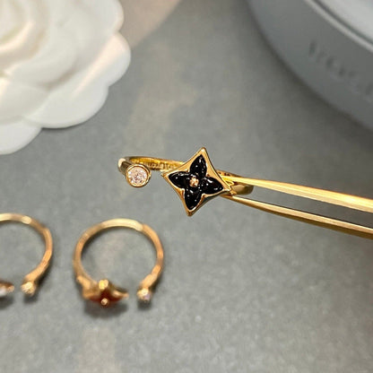 [Marins]STAR 1 DIAMOND OPEN RING