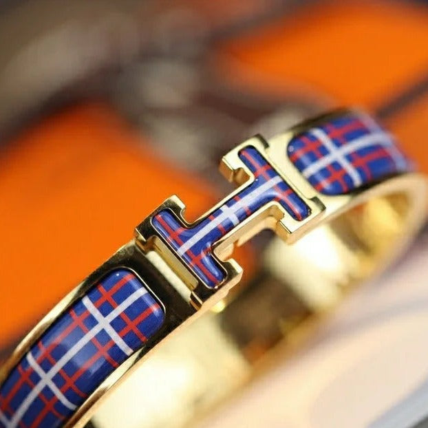 [Marins]H TARTAN BRACELET 12MM