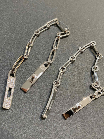 [Marins]CHAINE BRACELET SMALL MODEL DIAMOND