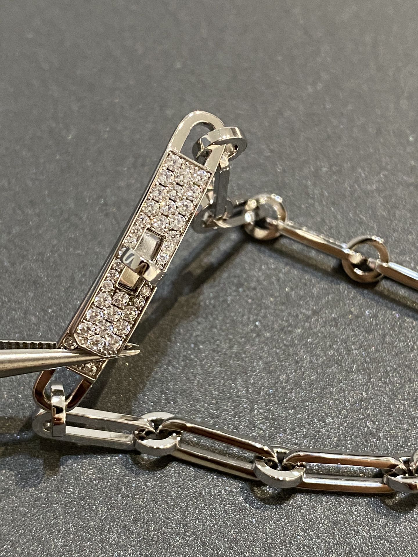 [Marins]CHAINE BRACELET SMALL MODEL DIAMOND