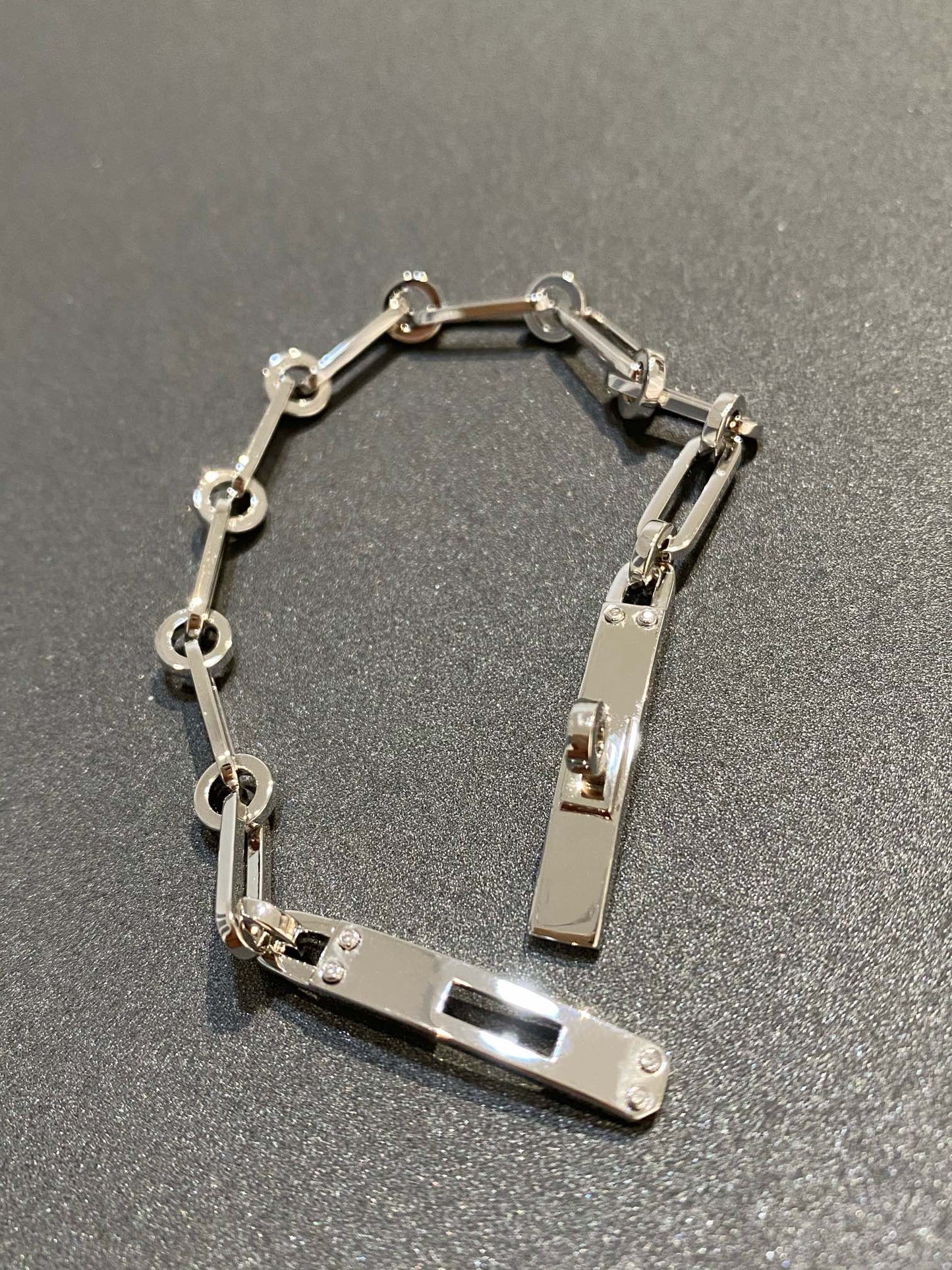 [Marins]CHAINE BRACELET SMALL MODEL DIAMOND