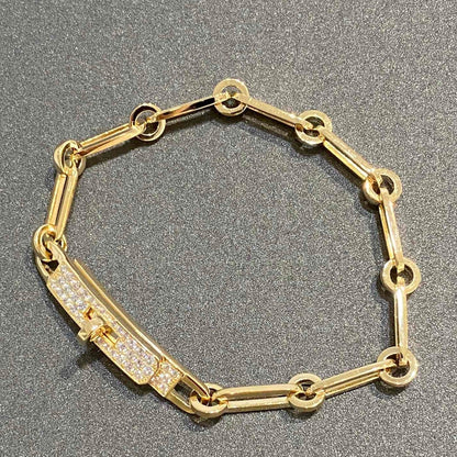 [Marins]CHAINE BRACELET SMALL MODEL DIAMOND