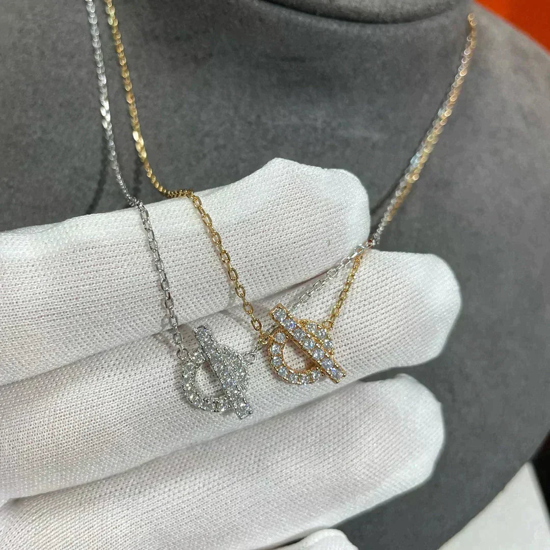 [Marins]ECHAPEE NECKLACE DIAMOND