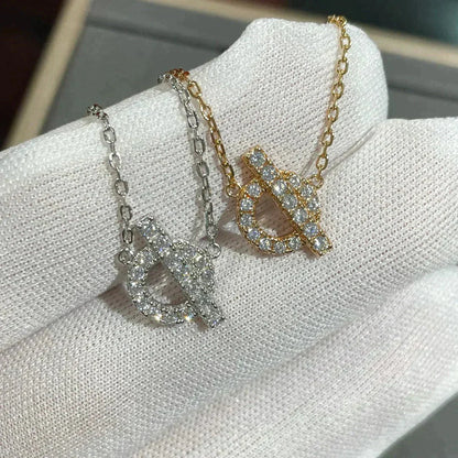 [Marins]ECHAPEE NECKLACE DIAMOND
