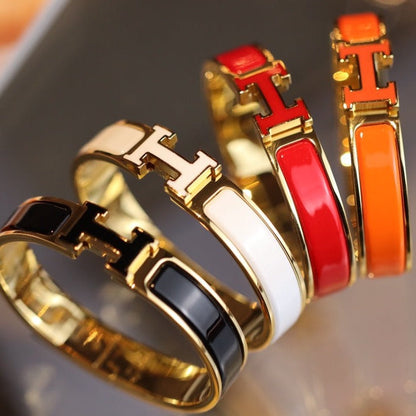 [Marins]H BRACELET 12MM GOLD