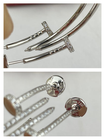 [Marins]JUSTE EARRINGS FULL DIAMONDS 1.8MM