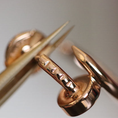[Marin-Jewelry]JUSTE EARRINGS PINK GOLD