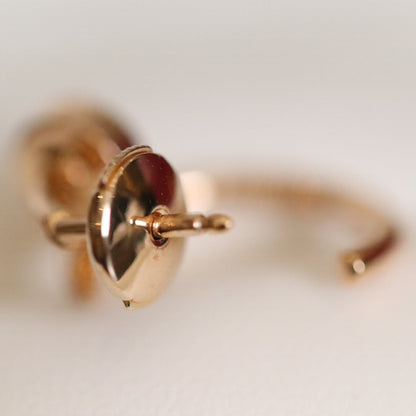 [Marins]JUSTE EARRINGS PINK GOLD